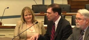 Benjamin Heuston with NAEYC executive director at Congress