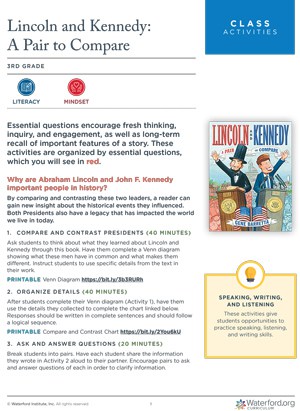 This activity compares two historical figures.
