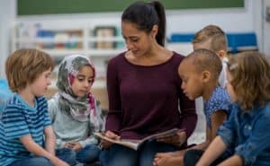 A teacher reading to the class. Find out what lessons we've learned about curriculum from the pandemic.