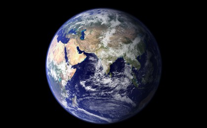 The earth from space