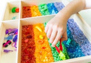 Help your child explore their senses